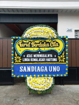 Papan Bunga Duka di Sumbergempol